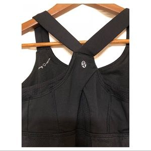 Lululemon Athletica Tank Black Tank Top Size Small